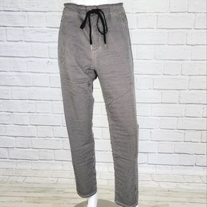 Alembika Pinstripe Iconic Stretch Jeans, Black SP529B Size:5 US(14-16) NWOT!